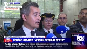 Gérald Darmanin sur les rodéos urbains: "Il y a eu 2200 opérations de contrôle en une semaine"