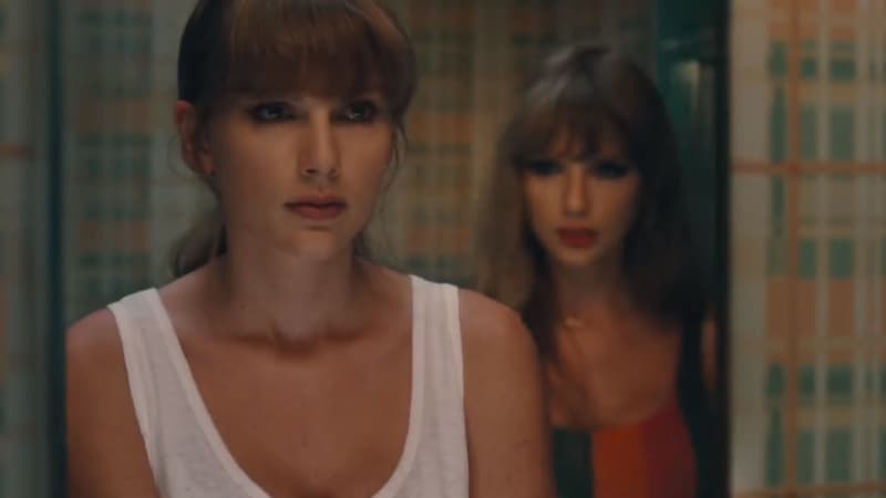 Taylor Swift dans la bande-annonce des clips de "Midnights"