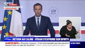 Olivier Véran: "Nous ne voulons pas qu'une partie de la société vive à côté de l'autre"  