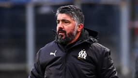 L'entraîneur de l'OM Gennaro Gattuso