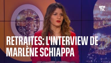 Retraites: l'interview de Marlène Schiappa sur BFMTV en intégralité