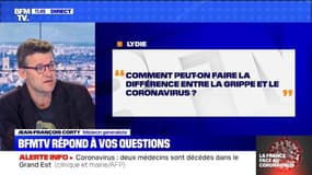 Comment faire la différence entre grippe et coronavirus ? BFMTV répond à vos questions 