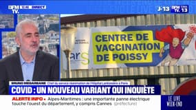 Nouveau variant Covid: "Le virus circule en France" explique Bruno Mégarbane, chef du service réanimation de l'Hôpital Lariboisière à Paris