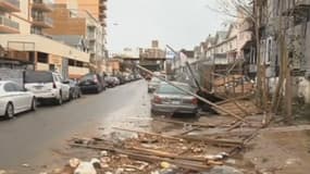 Le quartier du Queens a été sévèrement touché par l'ouragan.