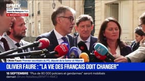 "Le Premier ministre est resté très flou sur ses intentions", confie Olivier Faure après un entretien avec Sébastien Lecornu