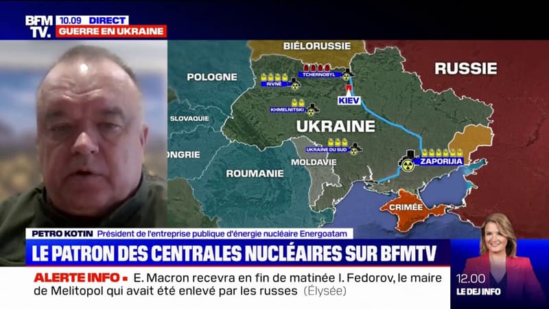 Tchernobyl: le patron ukrainien des centrales nucléaires confirme que les Russes sont partis avec des otages