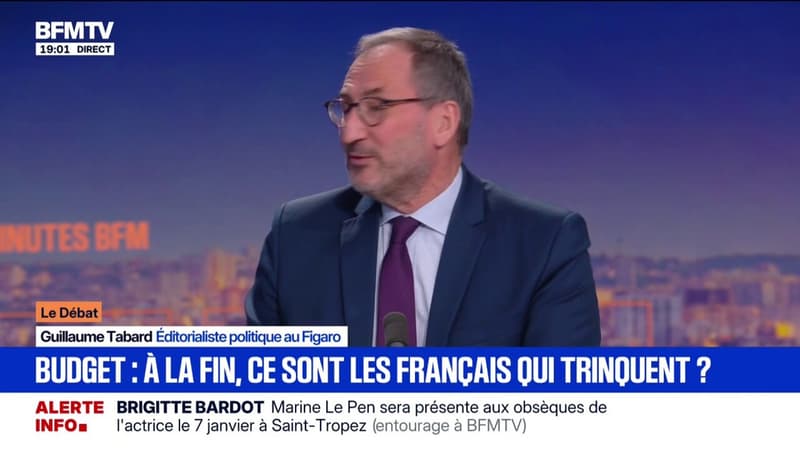 Budget 2026: Pour Guillaume Tabard, éditorialiste politique au Figaro, "depuis des décennies, le creusement de la dette ne sert qu’à rembourser le déficit que l’on creuse"