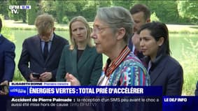 Assemblée générale de TotalEnergies à Paris: pour Élisabeth Borne, les militants "sont dans leur rôle d'alerter"