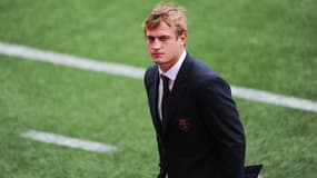 Jules Plisson avec le Stade Français, à Paris le 29 septembre 2019