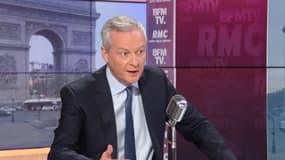 Bruno Le Maire, ministre de l'Economie, des Finances et de la Relance, invité de BFMTV et RMC le 13 décembre 2021