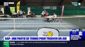 Gap: une partie de tennis pour trouver un travail 