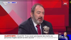 François Braun sur les soignants non-vaccinés : "Prendre soin ce n'est pas exposer les plus fragiles à un risque supplémentaire"