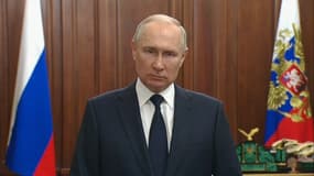 Vladimir Poutine le 26 juin 2023.
