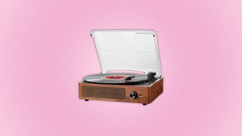 Cette platine vinyle rétro Mersoco va raviver vos plus beaux souvenirs