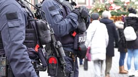 Des policiers dans la ville de Stuttgart, en décembre 2018