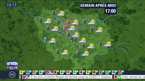 Météo Paris-Ile-de-France du jeudi 26 janvier 2017: Un temps doux et ensoleillé tout l'après-midi
