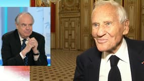 "C'est tout un pan de la littérature française qui disparaît." L'hommage de Frédéric Mitterrand à Jean d'Ormesson