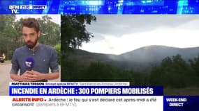 Ardèche: l'incendie qui s'est déclaré près de la commune de Saint-Marcel-lès-Annonay est désormais circonscrit 