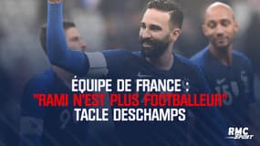Équipe de France : "Rami n'est plus footballeur" tacle Deschamps