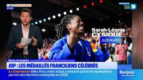 Jeux de Paris 2024: les médaillés franciliens célébrés