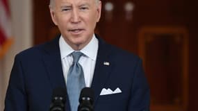 Joe Biden à Washington le 25 février 2022