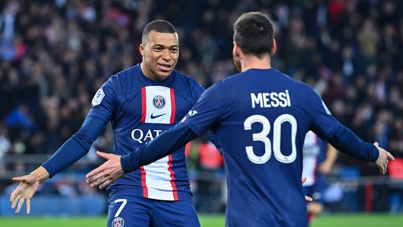 K. Mbappé et L. Messi