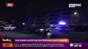 Une femme sauvée par son téléphone "grave danger"