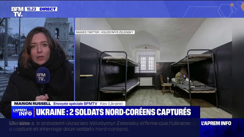 Ukraine: Volodymyr Zelensky annonce que deux soldats nord-coréens ont été capturés et sont interrogés