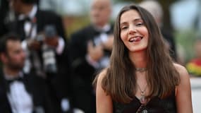 Lola Quivoron, réalisatrice du film "Rodéo" lors de la 75ème édition du Festival de Cannes le 23 mai 2022.