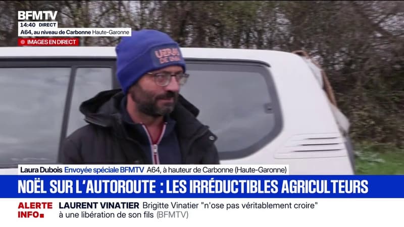 "Il ne faut pas lâcher": les agriculteurs toujours en place dans le Sud-Ouest