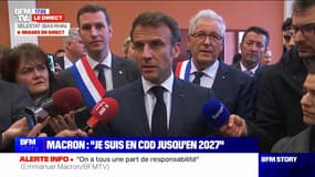 Emmanuel Macron: "La mission d'un président de la République n'est ni d'être aimé ni de ne pas être aimé"