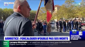 Armistice: Forcalquier n'oublie pas ses morts