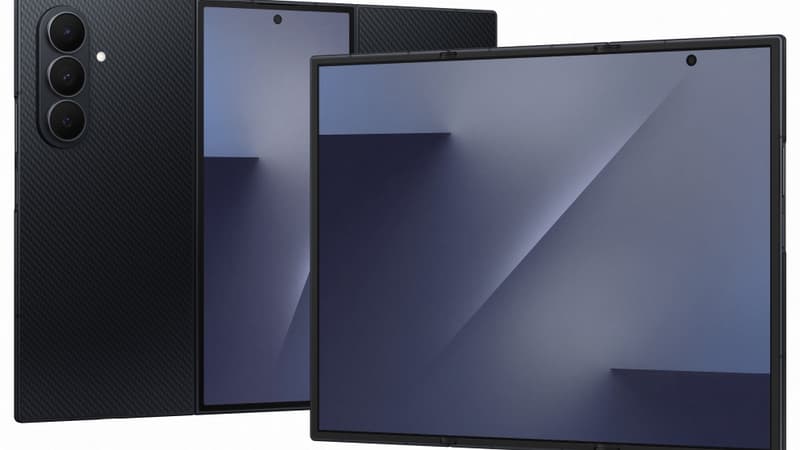 Samsung dÃ©voile son Galaxy Z Trifold, un smartphone gigantesque, pliant en trois, et si...