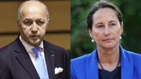 Laurent Fabius et Ségolène Royal ne cachent pas leur rivalité.