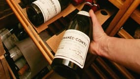 Une bouteille de Romanée-Conti