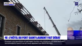 Lyon: l'hôtel du fort Saint-Laurent fait débat