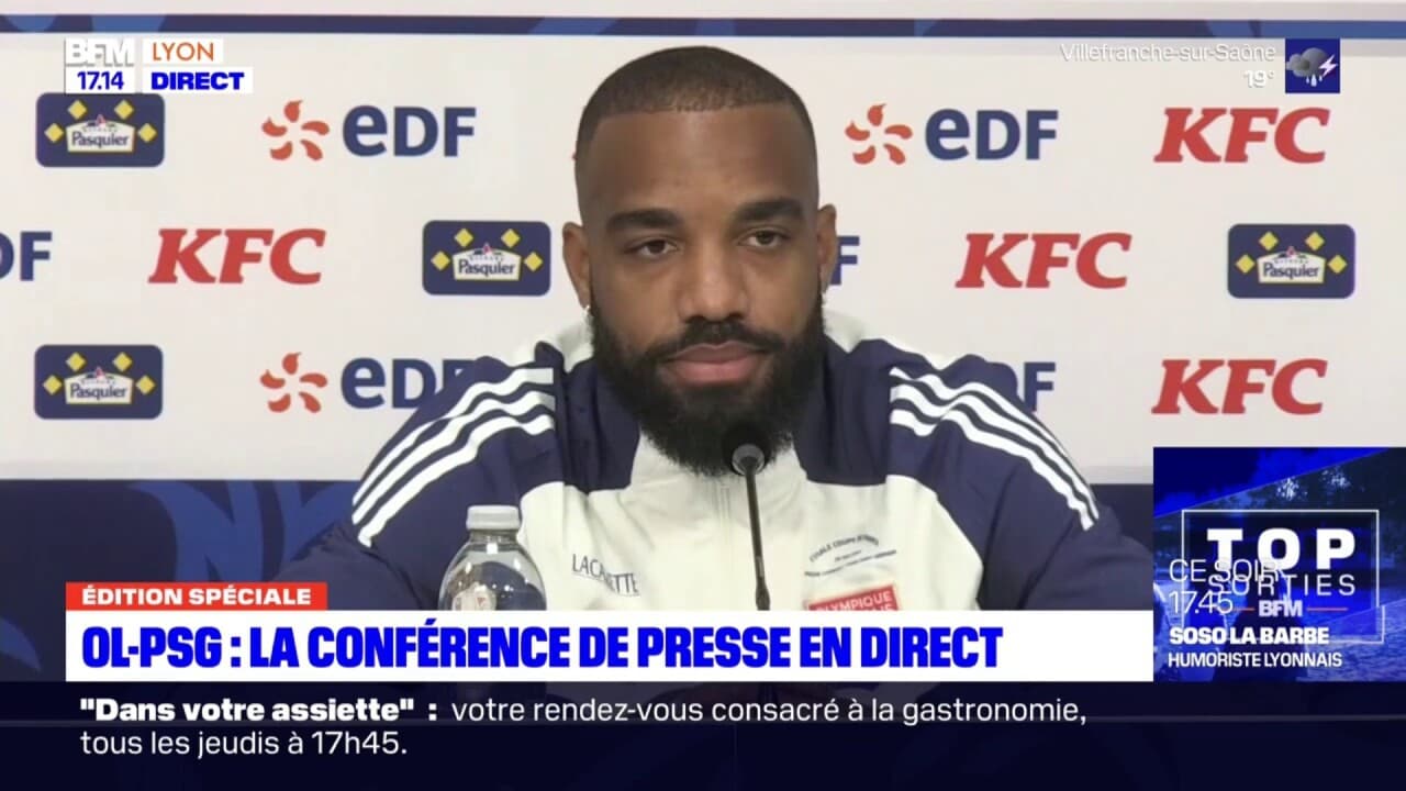 "Tout peut se passer": Alexandre Lacazette évoque la finale de Coupe de France OL-PSG