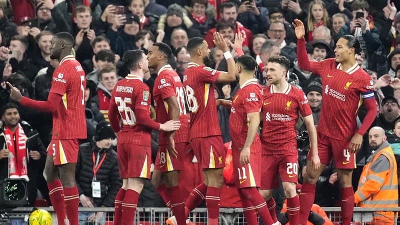 League Cup: Liverpool surclasse Tottenham et défendra son titre contre Newcastle en finale