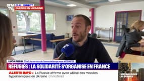Réfugiés ukrainiens: la solidarité grandit en France