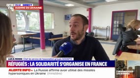 Réfugiés ukrainiens: la solidarité grandit en France