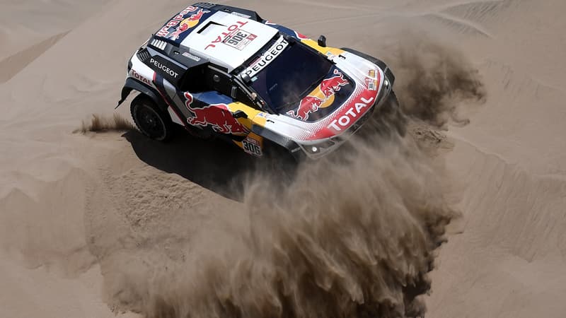 Sébastien Loeb et Daniel Elena (Peugeot)