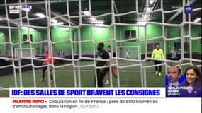 Ile-de-France: les salles de sport bravent les consignes