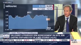 Philippe Crouzet (Vallourec) : Le plan d'économie 2016-2020 a permis la réduction des pertes à 338 millions d'euros en 2019 - 20/02