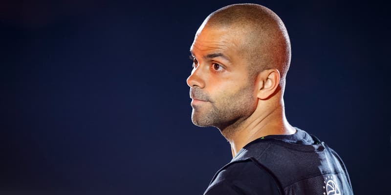L'ancien basketteur franco-américain Tony Parker lors d'un match de basket-ball 3x3 exhibition au Palais des Sports Marcel-Cerdan à Levallois-Perret, dans les Hauts-de-Seine, le 11 mai 2023 (photo d'illustration).