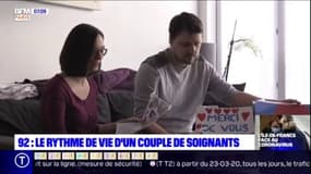Hauts-de-Seine: le rythme de vie d'un couple de soignants face au coronavirus
