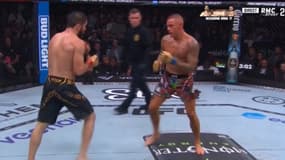 Makhachev face à Poirier