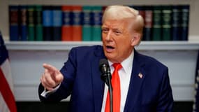 Le président américain, Donald Trump, à la Maison Blanche le 3 mars 2025