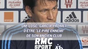OM-LOSC: Garcia promet d'être "le pire ennemi" de son ancien club avant de ressortir son costume de "supporter"