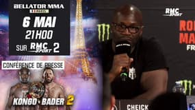 MMA à Paris : Kongo veut se battre contre "le dénigrement des Africains" (Bellator)