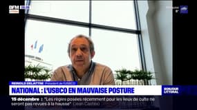 National: "sportivement, la situation est inquiétante" reconnaît Reinold Delattre, président de l'USBCO
